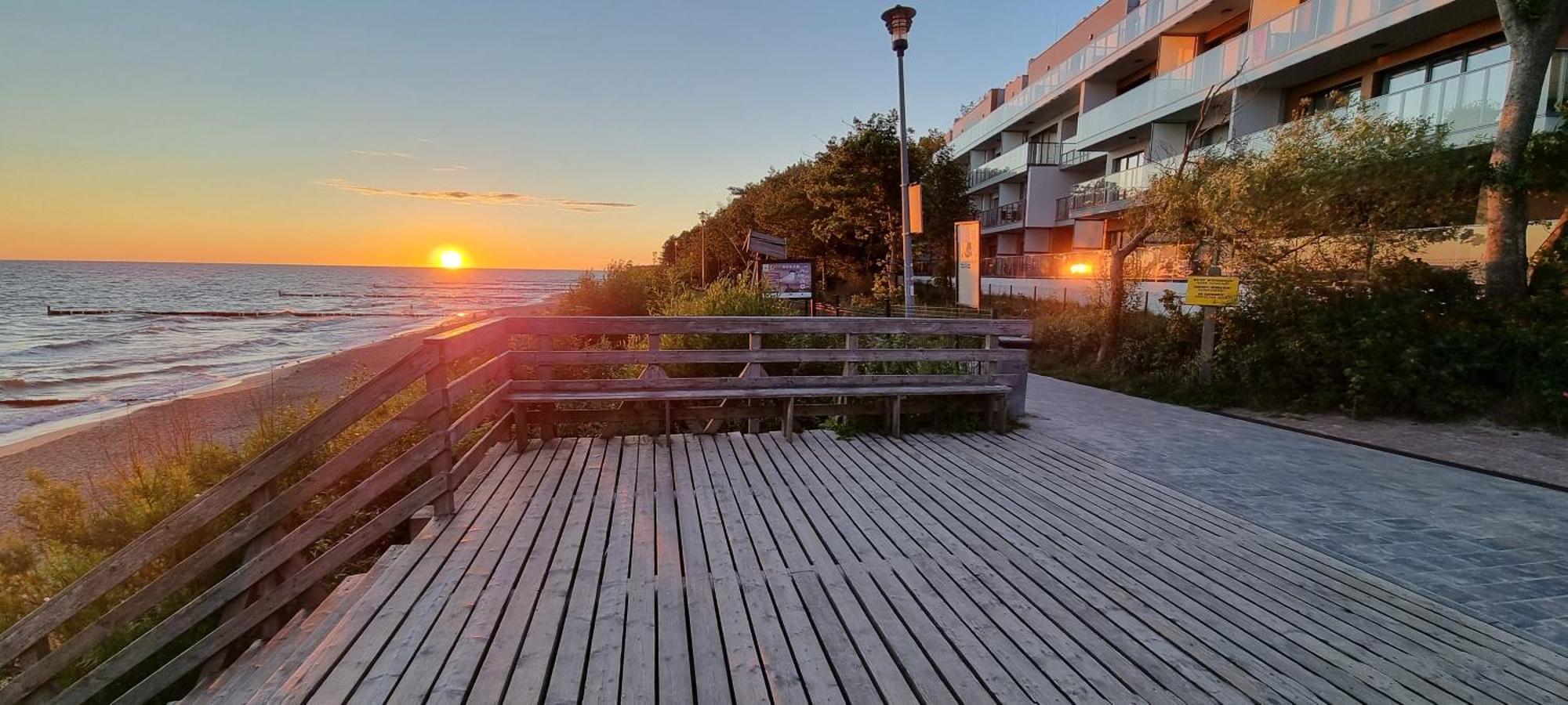 Apartament Dar Pomorza 20M Do Plazy Ustronie Apartments 尤斯托尼莫斯基 外观 照片